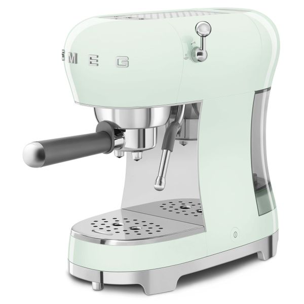 ECF02 Espresso koffiemachine - pastelgroen 