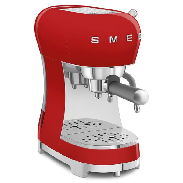 Smeg ECF02 Espresso koffiemachine - rood