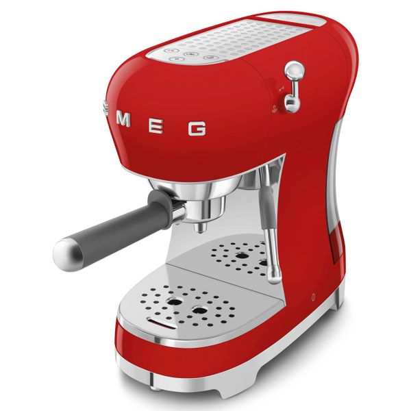 Smeg ECF02 Espresso koffiemachine - rood