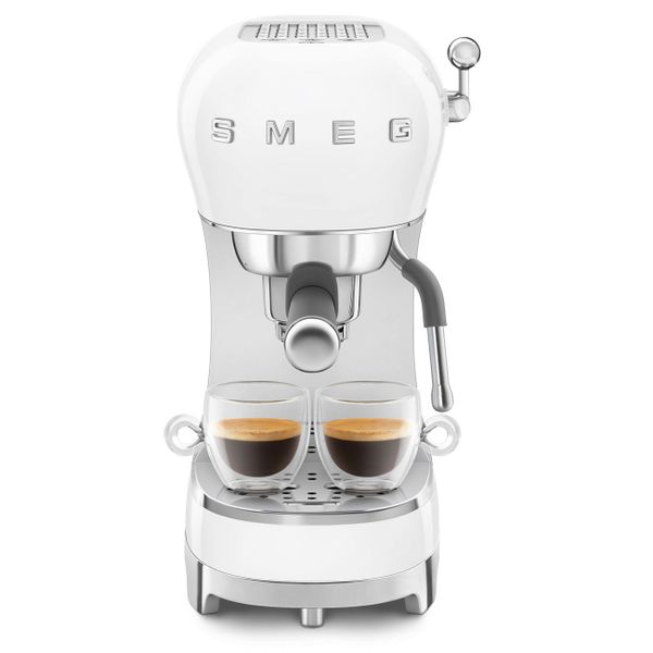 ECF02 Espresso koffiemachine - wit 