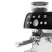 Smeg Espresso koffiemachine met geïntegreerde molen - zwart