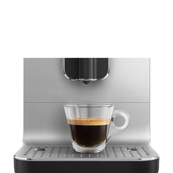 Bean to cup Volautomatische koffiemachine mat zwart met inox 