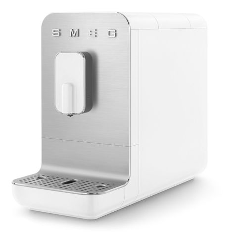 Bean to cup Volautomatische koffiemachine mat wit met inox  Smeg