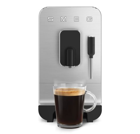 Bean to cup Volautomatische koffiemachine stoomfunctie - mat zwart met inox  Smeg