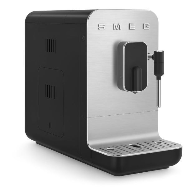 Bean to cup Volautomatische koffiemachine stoomfunctie - mat zwart met inox 