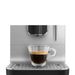 Smeg Bean to cup Volautomatische koffiemachine stoomfunctie - mat zwart met inox