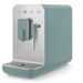 Smeg Bean to cup Volautomatische koffiemachine stoomfunctie - emerald green met inox