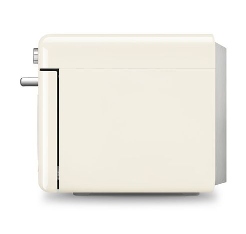 Four combi vapeur pose libre - 30L - 3 niveaux de cuisson - 30 recettes préprogrammées - Crème  Smeg