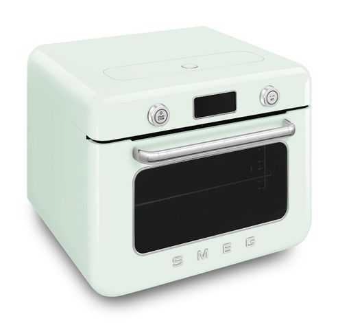 Vrijstaande combi stoomoven - 30L - 3 kookniveau's - 30 voorgeprogrameerde recepten - Pastelgroen  Smeg