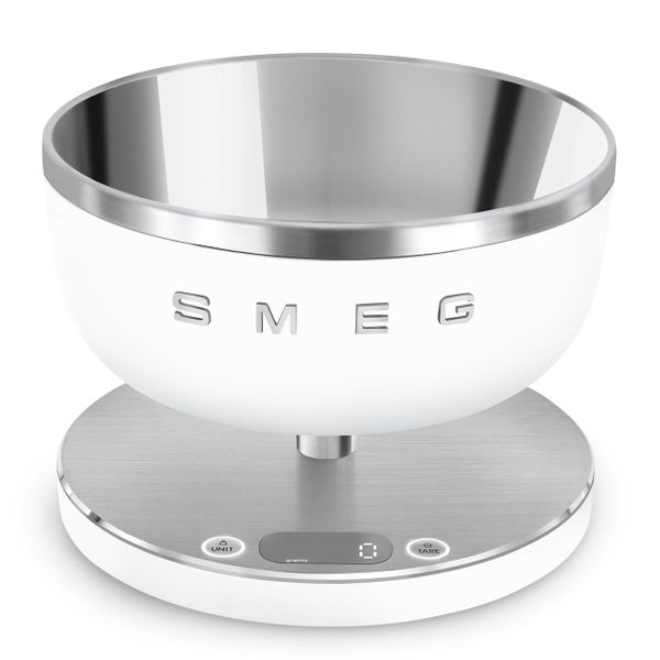 Smeg Keukenweegschaal - wit mat