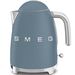 Smeg Waterkoker 1,7 liter storm blue mat