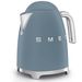 Smeg Waterkoker 1,7 liter storm blue mat