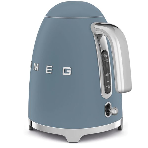 Smeg Waterkoker 1,7 liter storm blue mat