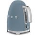 Smeg Waterkoker 1,7 liter storm blue mat