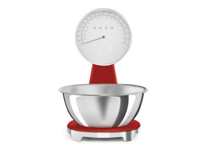 KSF01RDWW Keukenweegschaal analoog/digitaal - rood