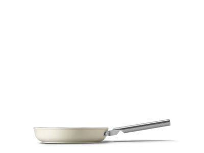 50's Style Aesthetic Braadpan met anti-aanbaklaag 24cm Crème