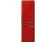 50's Style Koelkast/diepvriezer 234L+97L scharnieren links Rood