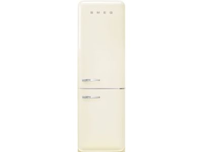 50's Style Koelkast/diepvriezer 234L+97L scharnieren rechts Crème