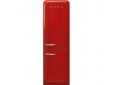 50's Style Koelkast/diepvriezer 234L+97L scharnieren rechts Rood