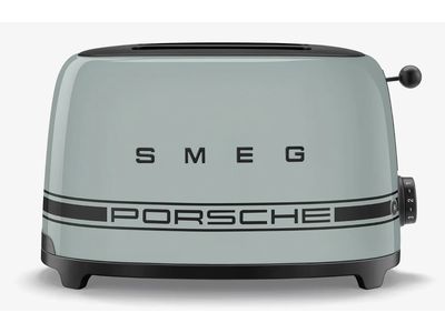 Porsche x SMEG Broodrooster 2 sleuven 2 sneden Shade Green