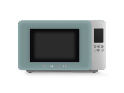 Microgolfoven met grill emerald green mat