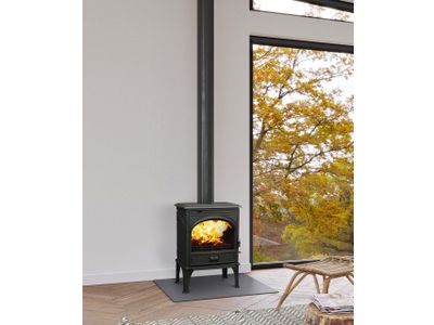 425M MULTIBRANDSTOFKACHEL ZWART