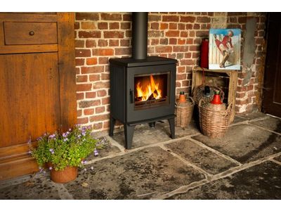 Peak S zwart blauw/glanzende email