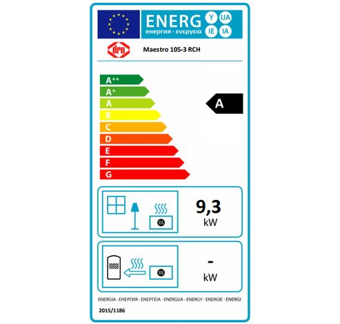 Maestro 105/3 Eco Wave Ceraglass, Aardgas  Dru