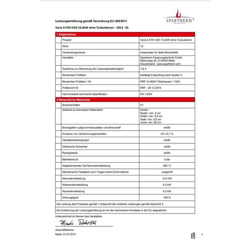 Linear Tunnel H2O 88x44 (Varia A-FDh H2O-4S)  Dru