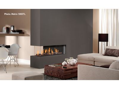 Metro 130XTL Eco Wave Zwart, Aardgas