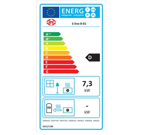 S-line 8-01 wit, aardgas G20/G25.3  Dru