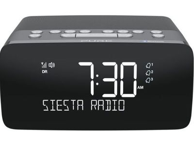 Siesta Charge DAB+ radio Bluetooth Graphite
