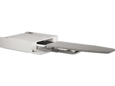 HI150W Uittrekbare strijkplank Wit