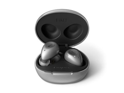 MU3 Wireless Earphones Grey Silver 
