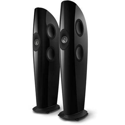 BLADE ONE Meta PIANO BLACK / GREY (per paar) KEF