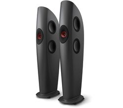 BLADE ONE Meta CHARCOAL GREY / RED (per paar) KEF