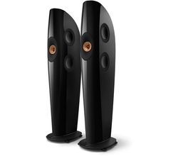 BLADE TWO Meta PIANO BLACK / COPPER (per paar) KEF