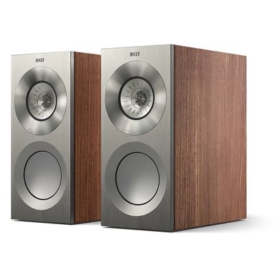 REFERENCE 1 Meta Bookshelf Speaker SATIN WALNUT/SILVER (per paar) KEF