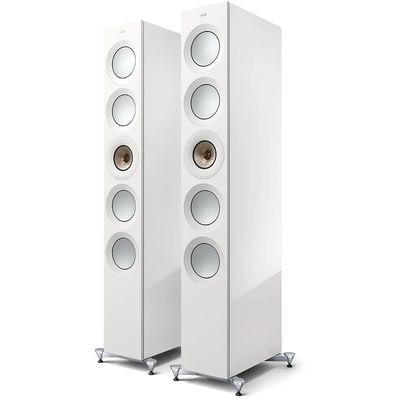 REFERENCE 5 Meta Floorstanding Speaker WHITE/CHAMPAGNE (per paar) KEF