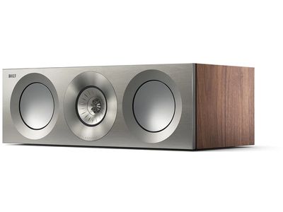 REFERENCE 2 Meta Centre Channel Speaker SATIN WALNUT/SILVER (per stuk)