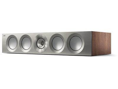 REFERENCE 4 Meta Centre Channel Speaker SATIN WALNUT/SILVER (per stuk)