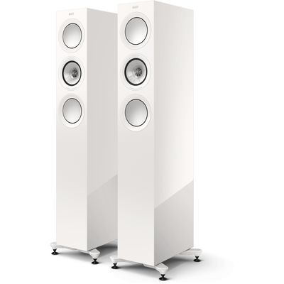 R5 Meta Blanc Brillant (paire) KEF