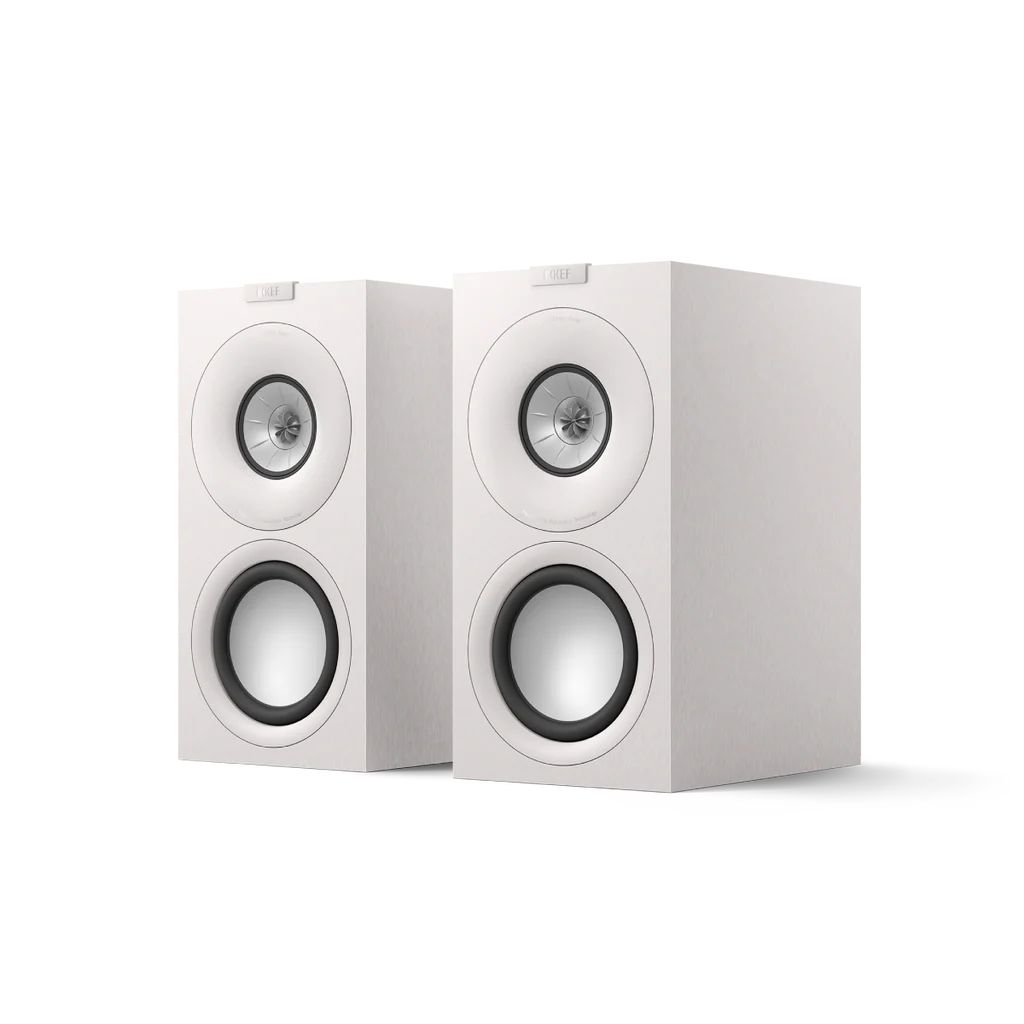 Q Concerto Meta 3-weg boekenplankluidspreker Satin White