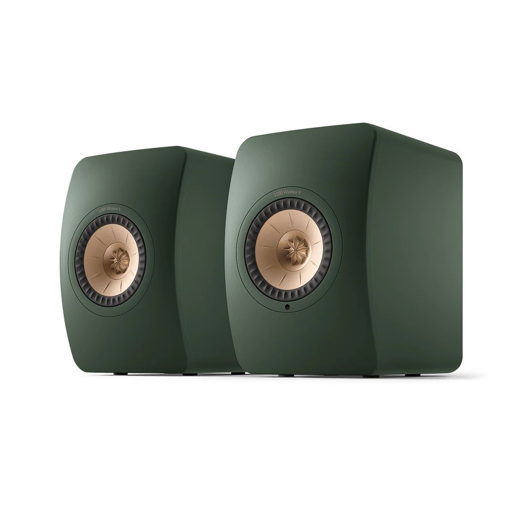 LS50 Wireless II  Draadloze HiFi-luidsprekers Moss Green (Pair)