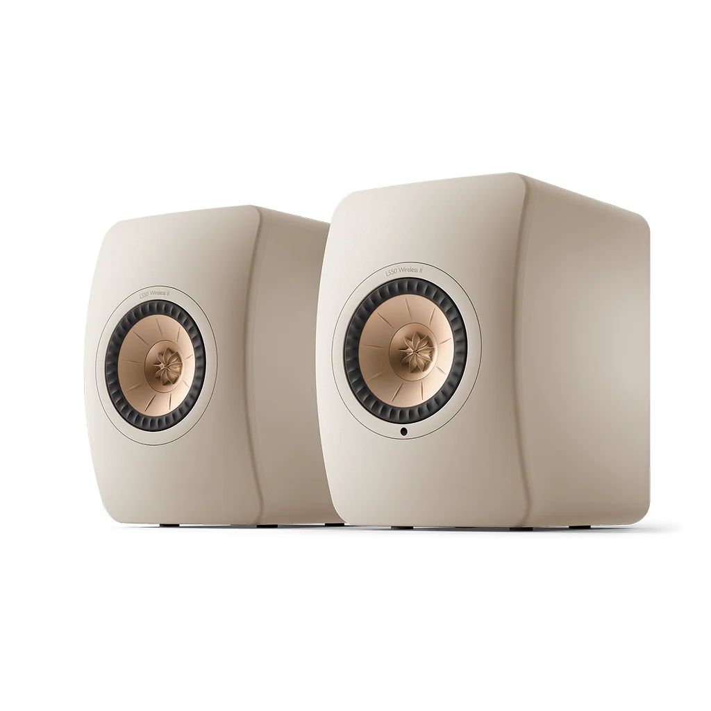 LS50 Wireless II  Draadloze HiFi-luidsprekers Sand Shell (Pair)