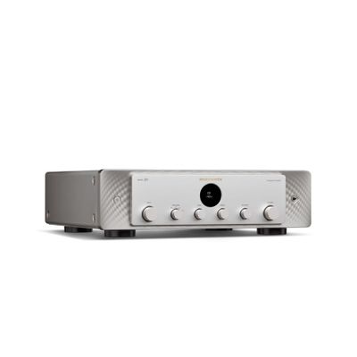 Model 50 Premium stereoversterker Zilver Goud 