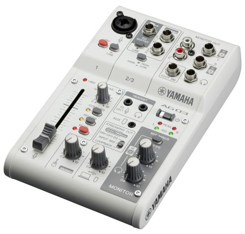 AG-06MK2 Livestreamingmixer  White  Yamaha