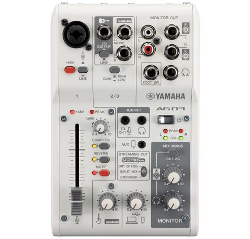 AG-06MK2 Livestreamingmixer  White  Yamaha