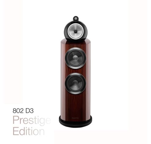 802 D3 Prestige Edition Santos Rosewood  Bowers & Wilkins