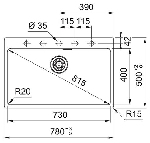 MRG610730OX1  Franke